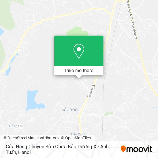 Cửa Hàng Chuyên Sửa Chữa Bảo Dưỡng Xe Anh Tuấn map