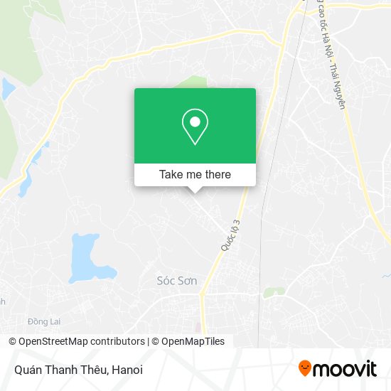 Quán Thanh Thêu map