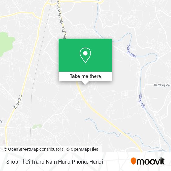 Shop Thời Trang Nam Hùng Phong map