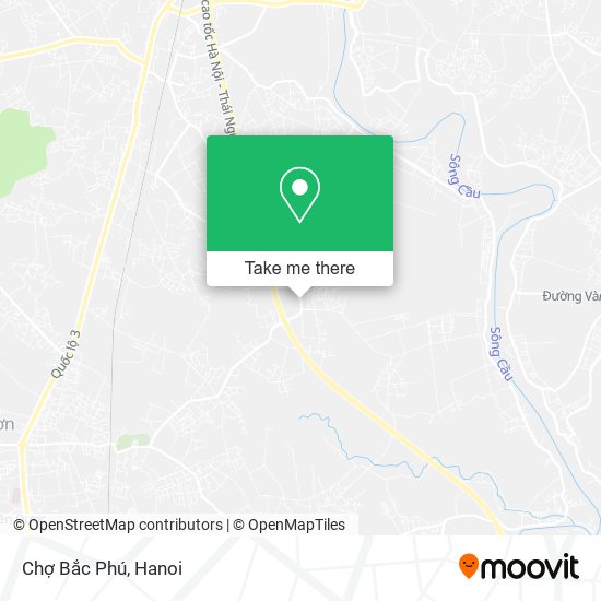 Chợ Bắc Phú map