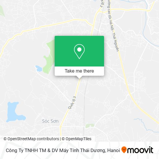 Công Ty TNHH TM & DV Máy Tính Thái Dương map
