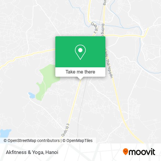 Akfitness & Yoga map
