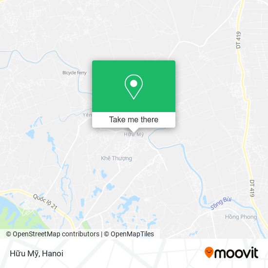 Hữu Mỹ map
