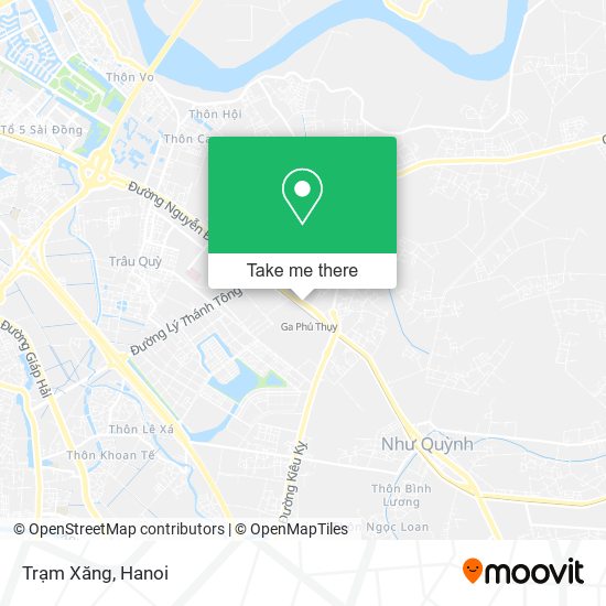 Trạm Xăng map