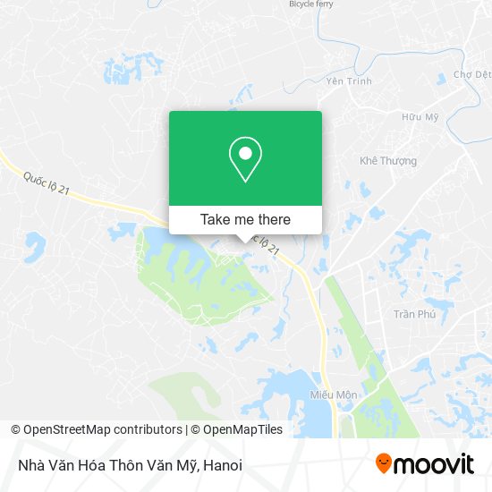 Nhà Văn Hóa Thôn Văn Mỹ map