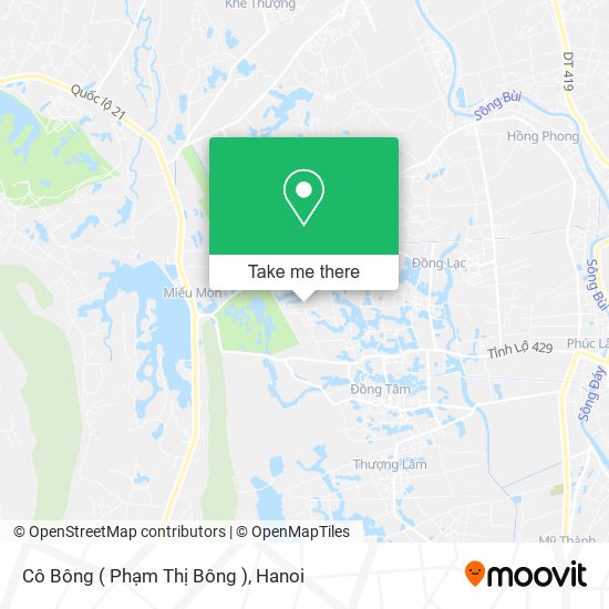 Cô Bông ( Phạm Thị Bông ) map