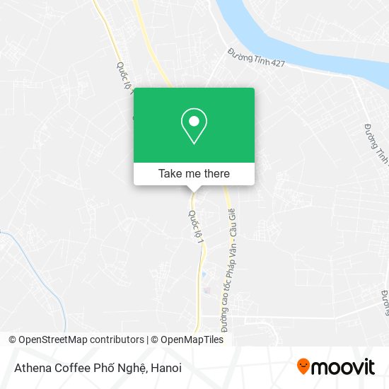 Athena Coffee Phố Nghệ map