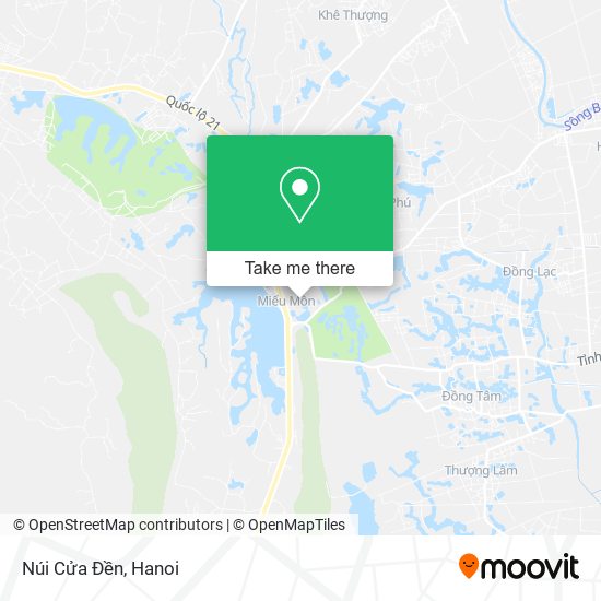 Núi Cửa Đền map