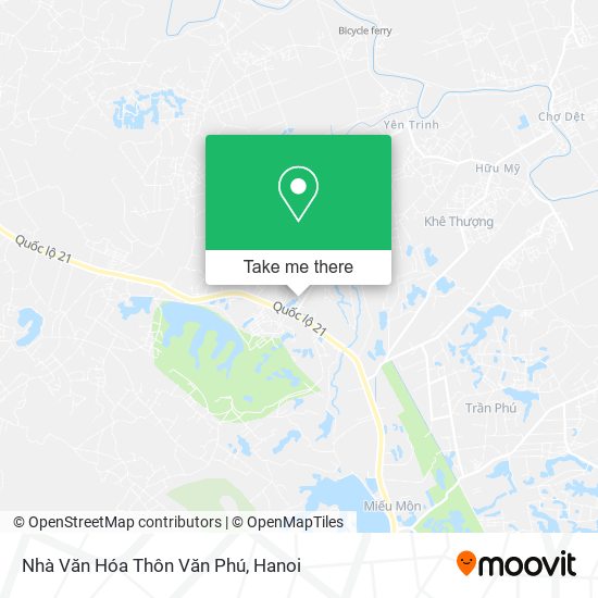 Nhà Văn Hóa Thôn Văn Phú map
