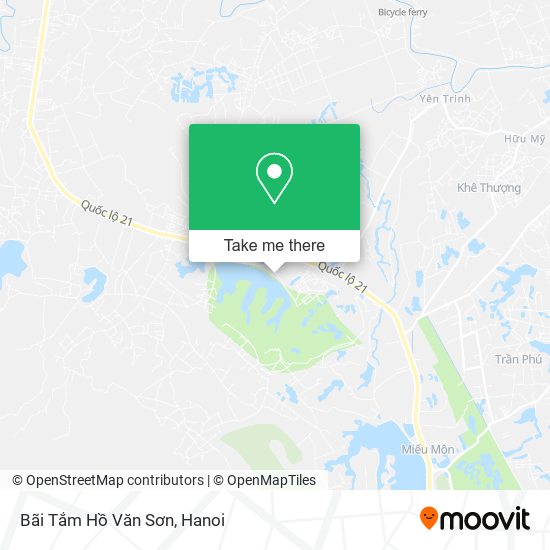 Bãi Tắm Hồ Văn Sơn map