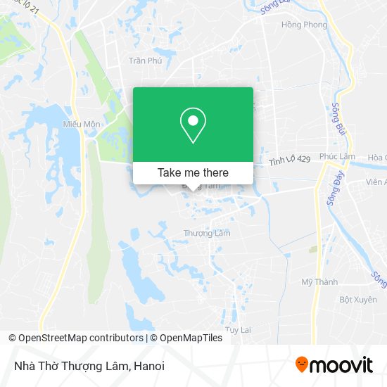 Nhà Thờ Thượng Lâm map