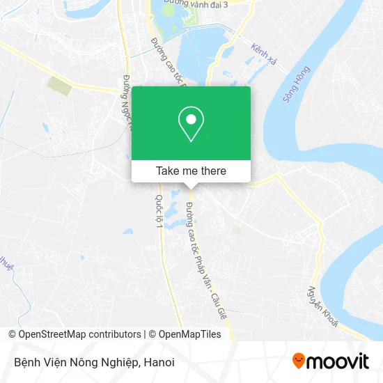 Bệnh Viện Nông Nghiệp map