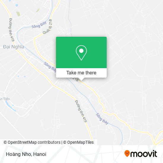 Hoàng Nho map