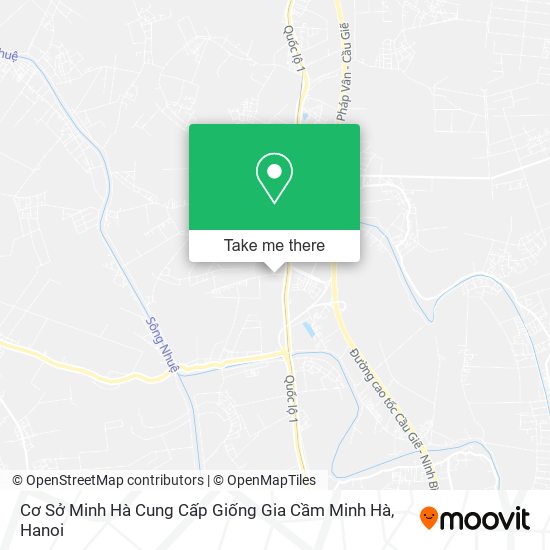 Cơ Sở Minh Hà Cung Cấp Giống Gia Cầm Minh Hà map