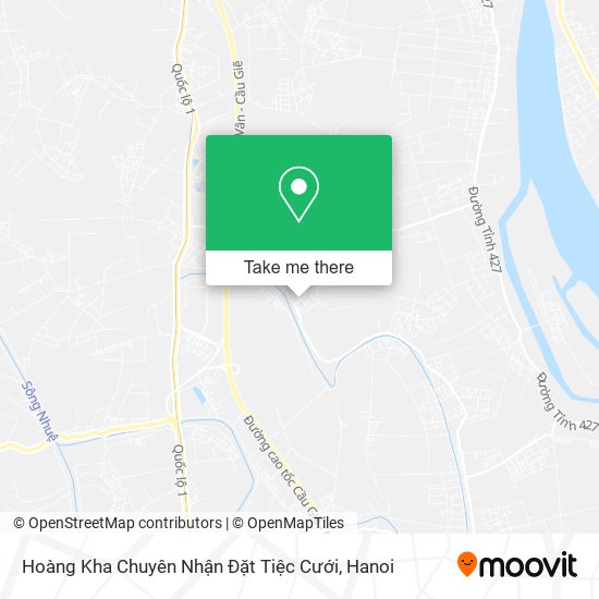 Hoàng Kha Chuyên Nhận Đặt Tiệc Cưới map