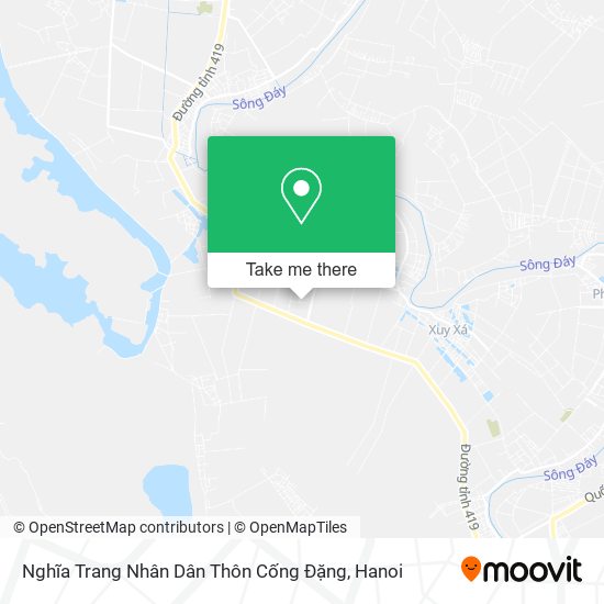 Nghĩa Trang Nhân Dân Thôn Cống Đặng map