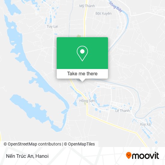 Nến Trúc An map