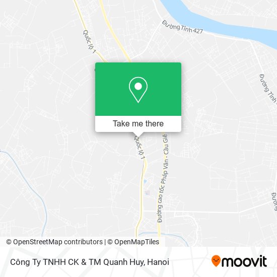 Công Ty TNHH CK & TM Quanh Huy map
