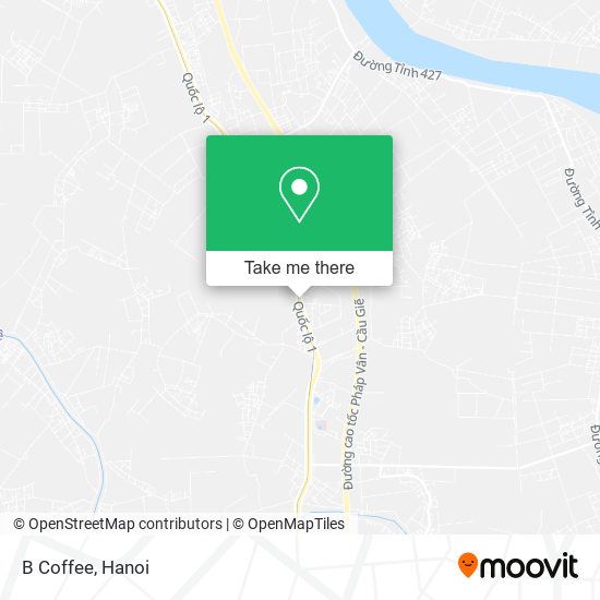 B Coffee map