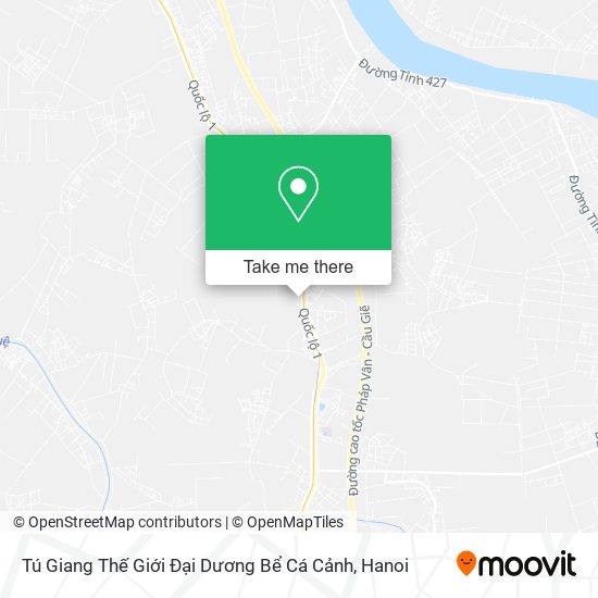 Tú Giang Thế Giới Đại Dương Bể Cá Cảnh map