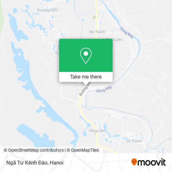 Ngã Tư Kênh Đào map