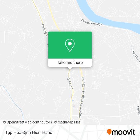 Tạp Hóa Định Hiền map