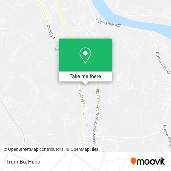 Trạm Ba map