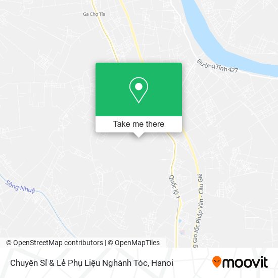 Chuyên Sỉ & Lẻ Phụ Liệu Nghành Tóc map