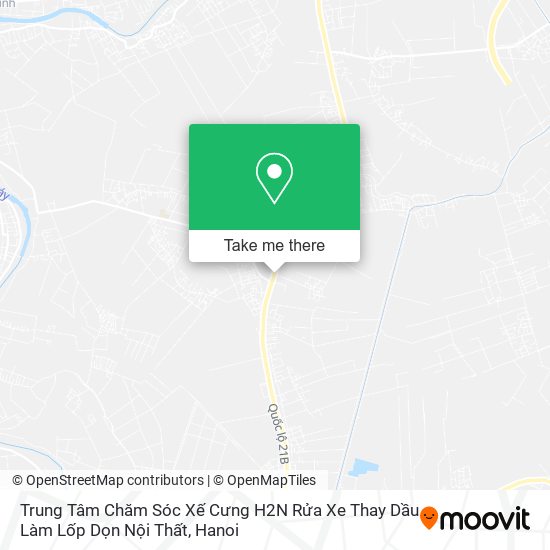 Trung Tâm Chăm Sóc Xế Cưng H2N Rửa Xe Thay Dầu Làm Lốp Dọn Nội Thất map