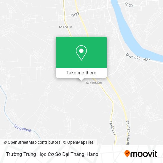 Trường Trung Học Cơ Sở Đại Thắng map
