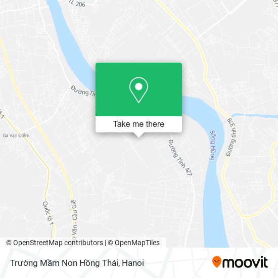 Trường Mầm Non Hồng Thái map