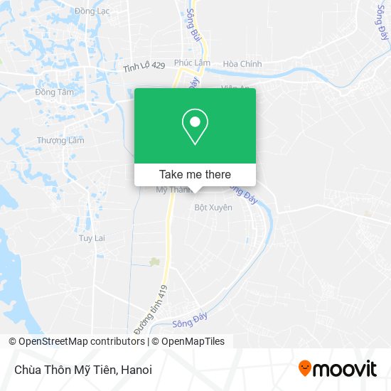 Chùa Thôn Mỹ Tiên map