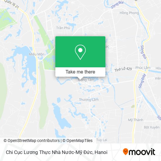 Chi Cục Lương Thực Nhà Nước-Mỹ Đức map