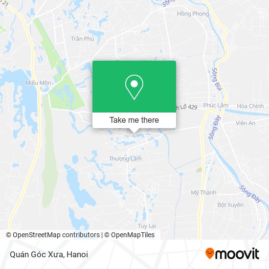 Quán Góc Xưa map