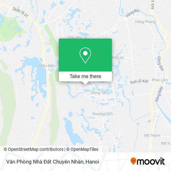 Văn Phòng Nhà Đất Chuyên Nhàn map