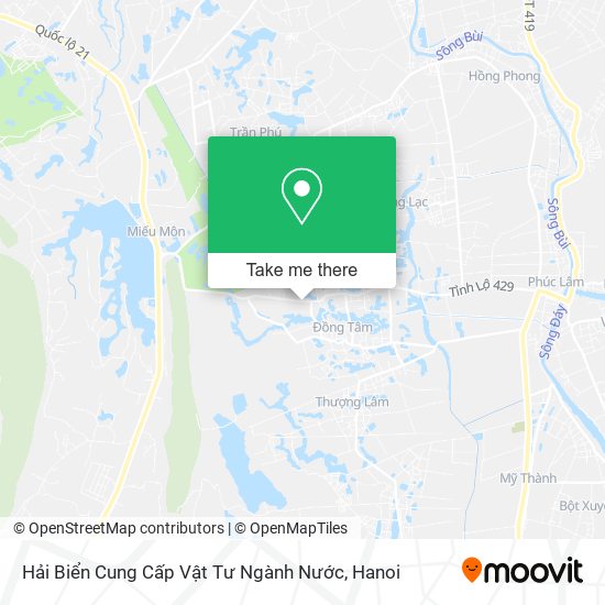 Hải Biển Cung Cấp Vật Tư Ngành Nước map