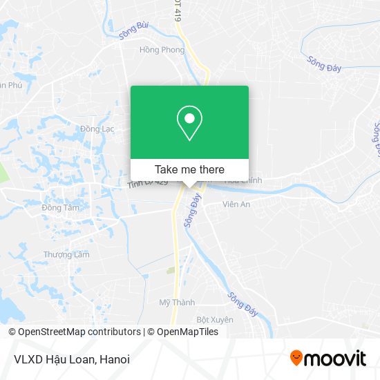 VLXD Hậu Loan map