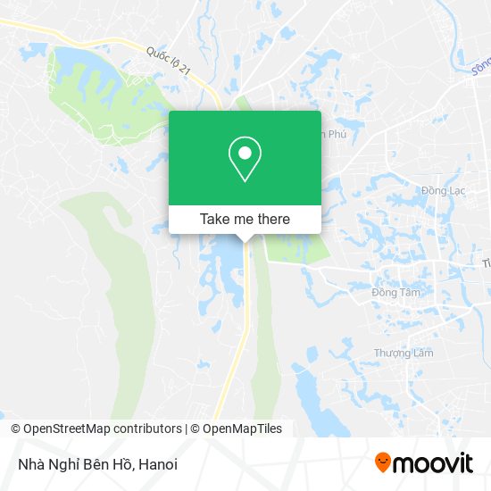 Nhà Nghỉ Bên Hồ map