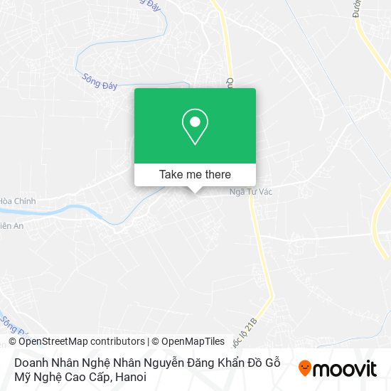 Doanh Nhân Nghệ Nhân Nguyễn Đăng Khẩn Đồ Gỗ Mỹ Nghệ Cao Cấp map