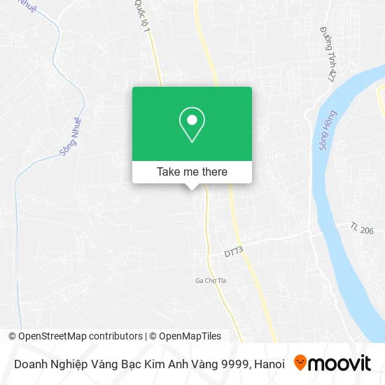 Doanh Nghiệp Vàng Bạc Kim Anh Vàng 9999 map