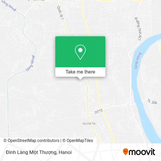 Đình Làng Một Thượng map