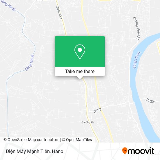 Điện Máy Mạnh Tiến map