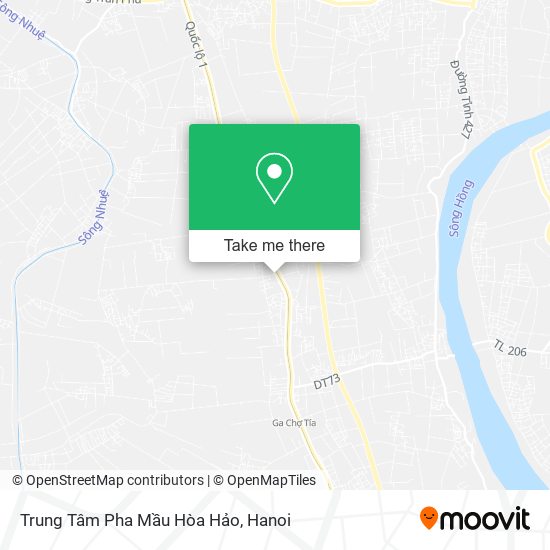Trung Tâm Pha Mầu Hòa Hảo map