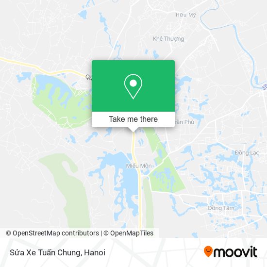 Sửa Xe Tuấn Chung map