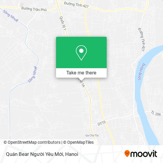 Quán Bear Người Yêu Mới map