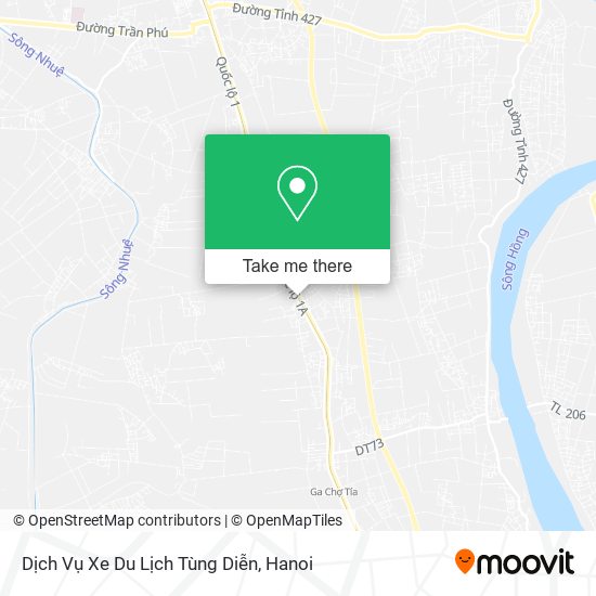 Dịch Vụ Xe Du Lịch Tùng Diễn map