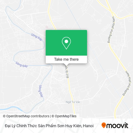 Đại Lý Chính Thức Sản Phẩm Sơn Huy Kiên map