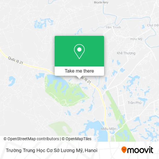 Trường Trung Học Cơ Sở Lương Mỹ map