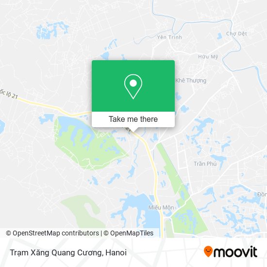 Trạm Xăng Quang Cương map