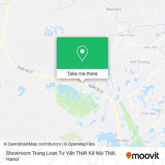 Showroom Trung Loan Tư Vấn Thiết Kế Nội Thất map